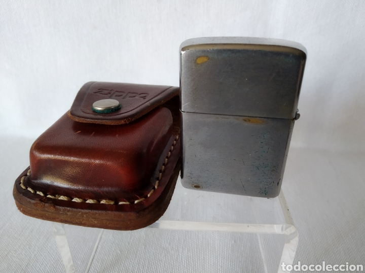 Mecheros: ZIPPO A&Ntilde;O 1980 CON FUNDA - Foto 1