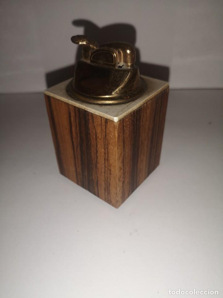 Mecheros: Mechero de mesa madera - Foto 1