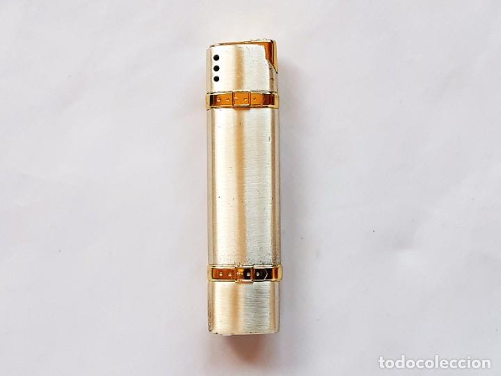 Mecheros: MECHERO ELECTRONICO PLATEADO DORADO - Foto 1