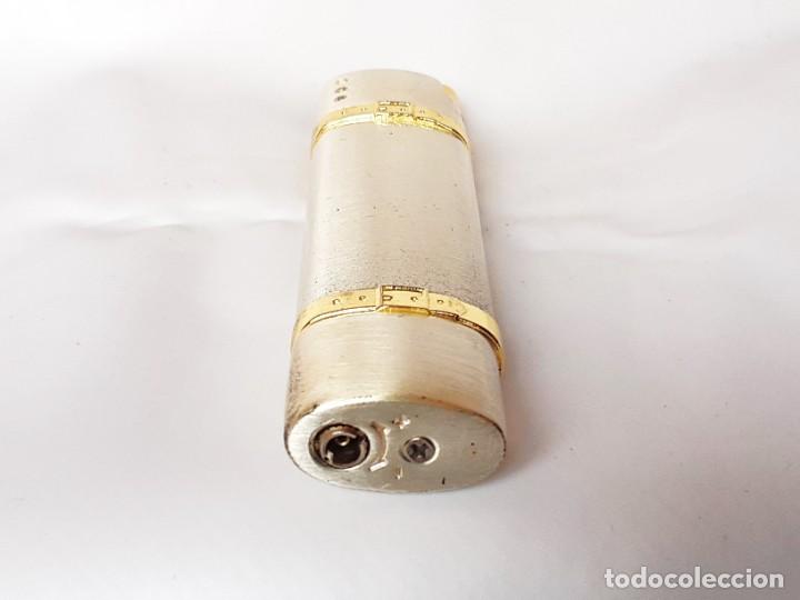 Mecheros: MECHERO ELECTRONICO PLATEADO DORADO - Foto 4