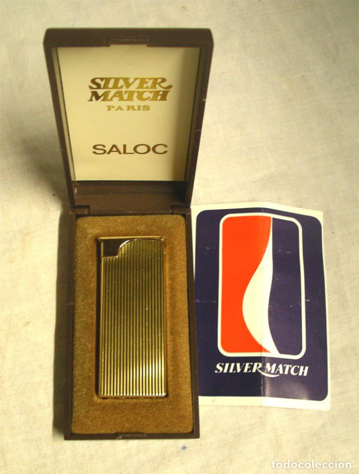 Mecheros: Silvermatch Paris Saloc Mechero - Foto 2
