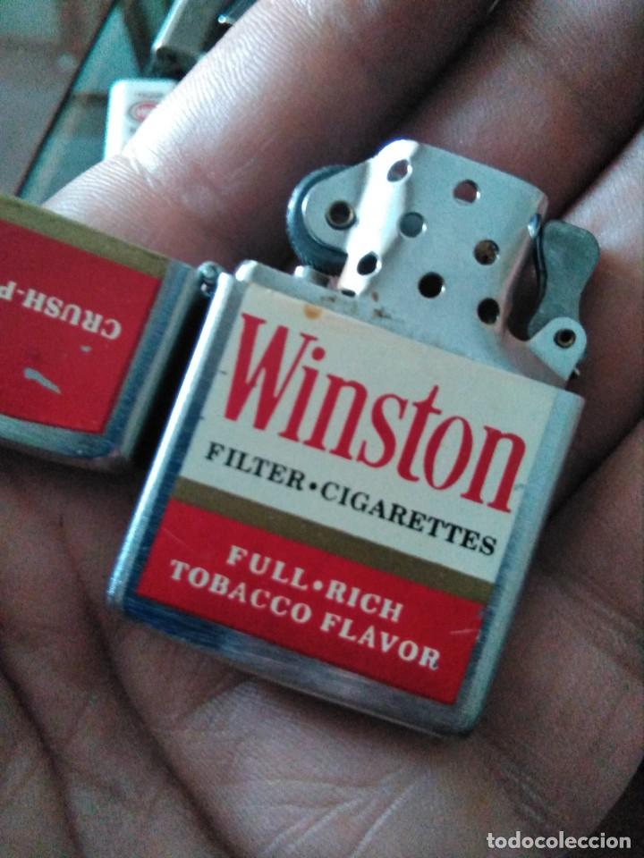 Mecheros: MECHERO TABACO WINSTON TIPO ZIPPO - Foto 3