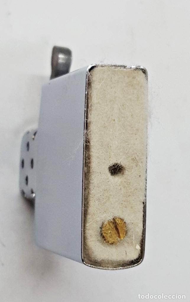 Mecheros: Mechero tipo Zippo plateado. - Foto 5