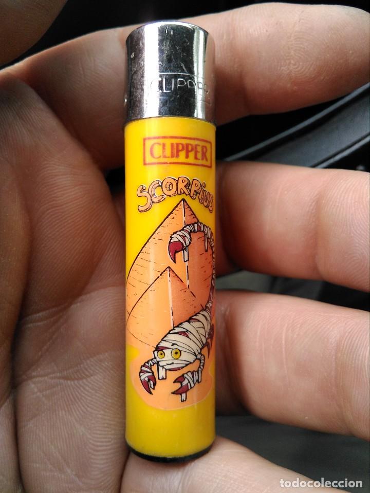 Mecheros: MECHERO CLIPPER ROSCA REDONDA SCORPIUS - Foto 1