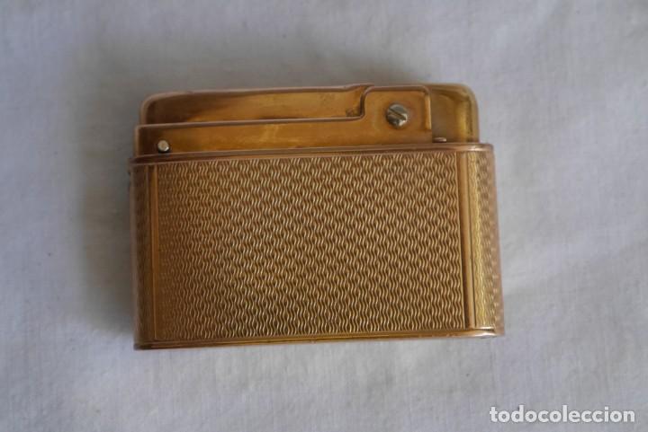 Mecheros: Mechero Silver Match ba&ntilde;o de oro - Foto 4
