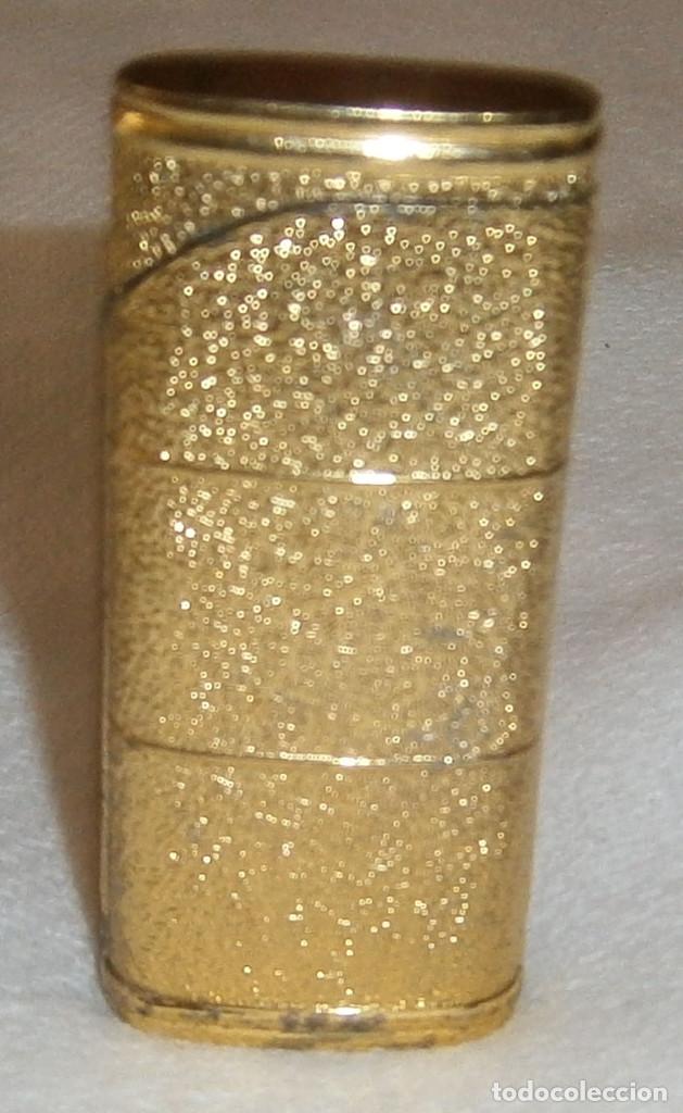 Mecheros: mechero antiguo dorado - Foto 1