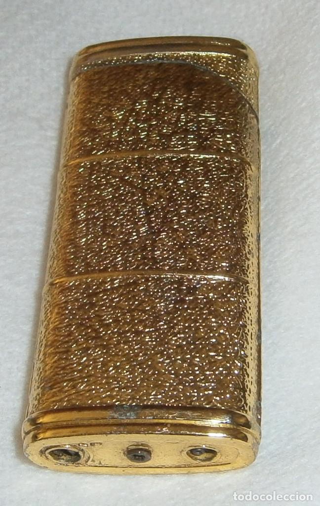 Mecheros: mechero antiguo dorado - Foto 2