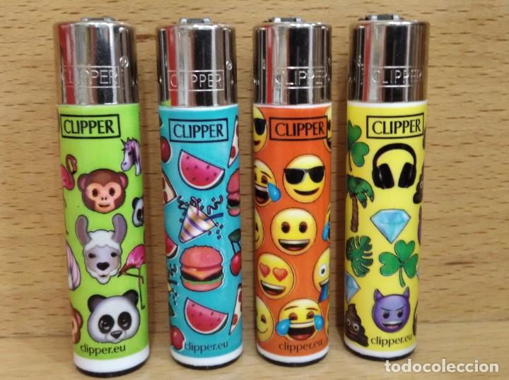 Mecheros: CLIPPER SERIE EMOJIS FAVORITE.( RECARGABLE). - Foto 1
