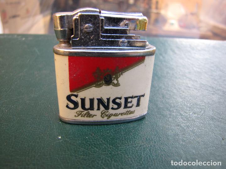Mecheros: 24.- Mechero cigarrillos Sunset - Foto 1