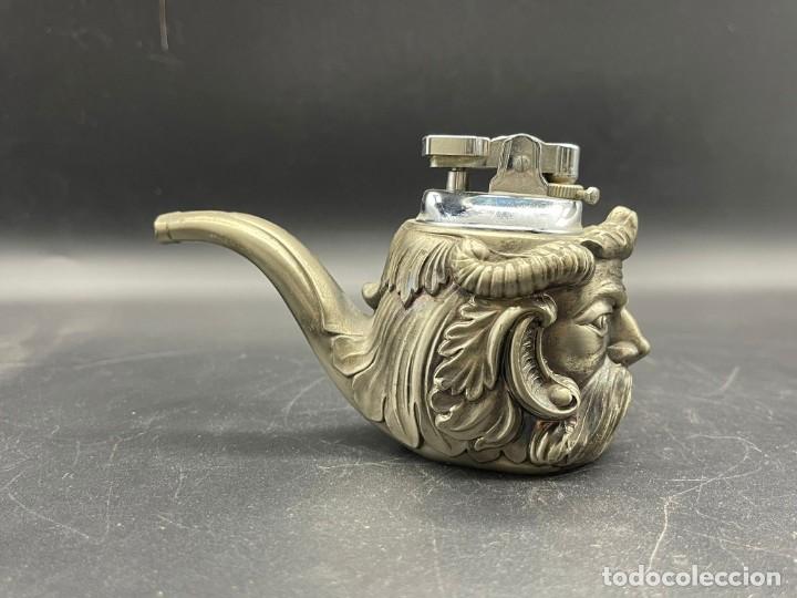 Mecheros: PIPA DE METAL MECHERO RECARGABLE - Foto 6