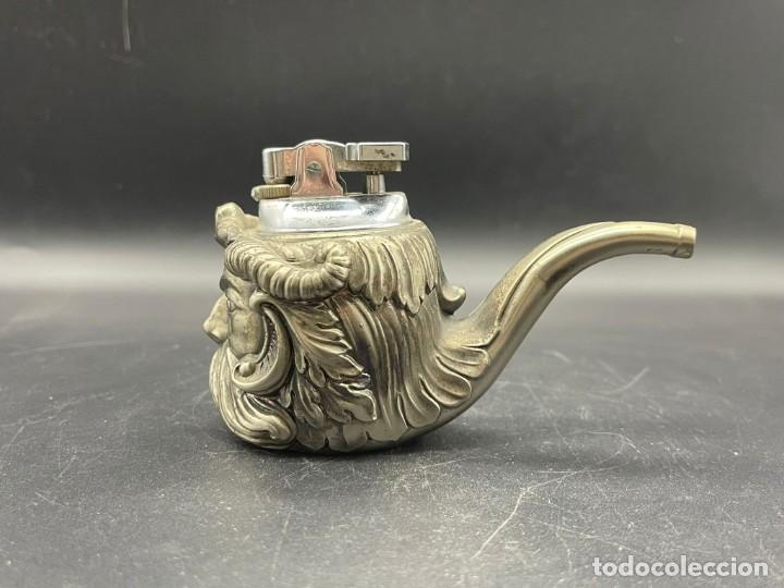 Mecheros: PIPA DE METAL MECHERO RECARGABLE - Foto 10