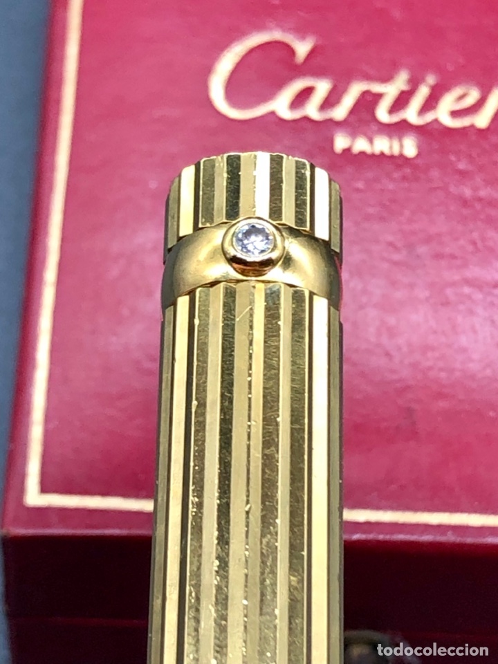 vintage mechero lighter cartier con diamante / - Acquista Accendini antichi  e di collezione a todocoleccion - 309619323