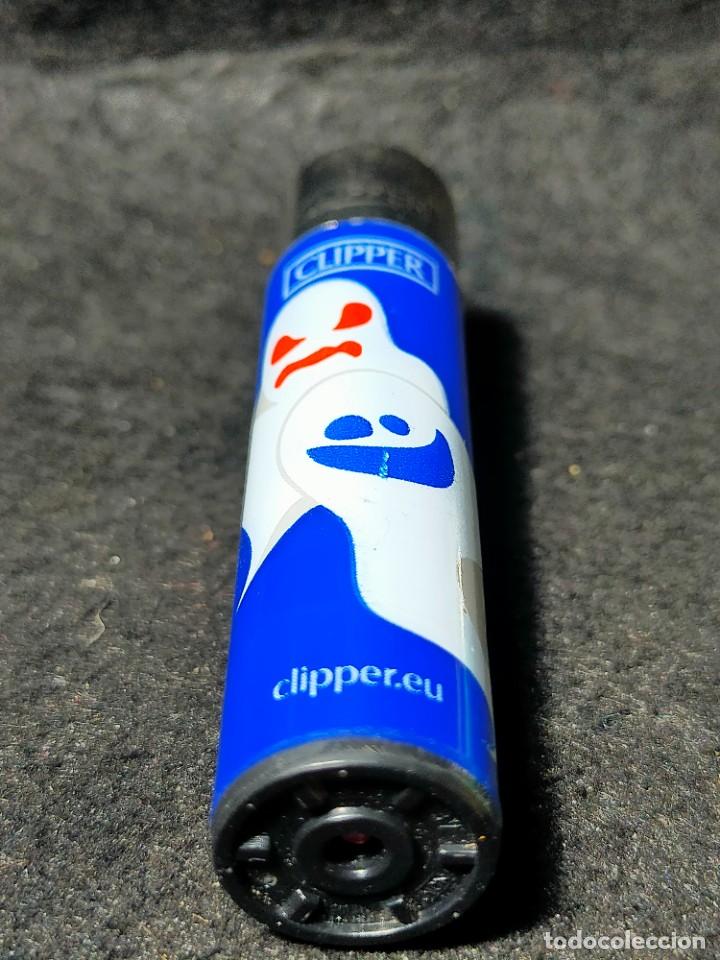 antiguo mechero clipper. fantasma - Compra venta en todocoleccion