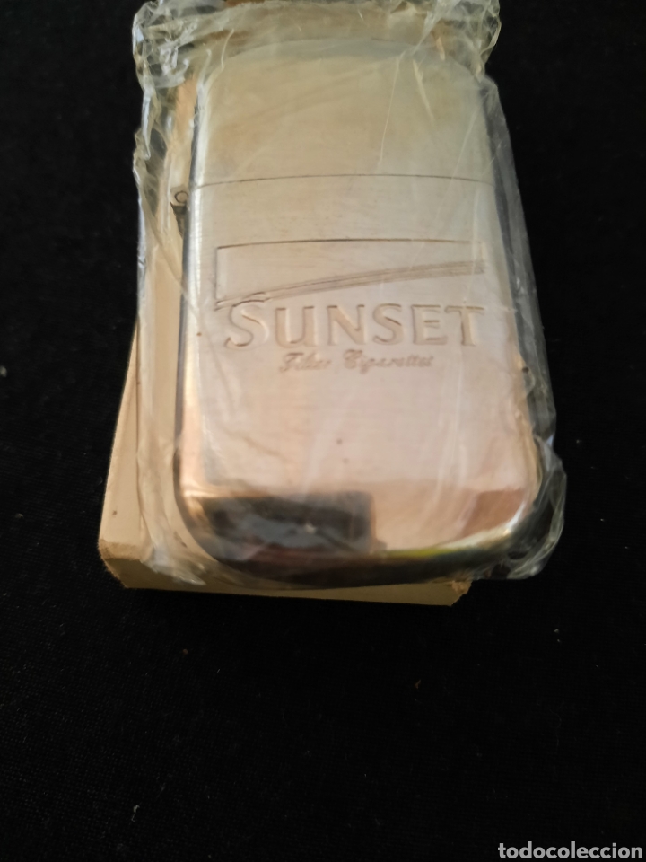 Briquets: Mechero SUNSET 7x4 nuevo.