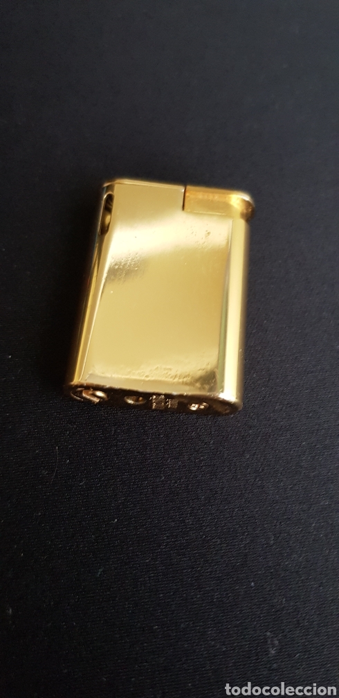 Mecheros: Antiguo mechero chapado Monic Mini electronico - Foto 1