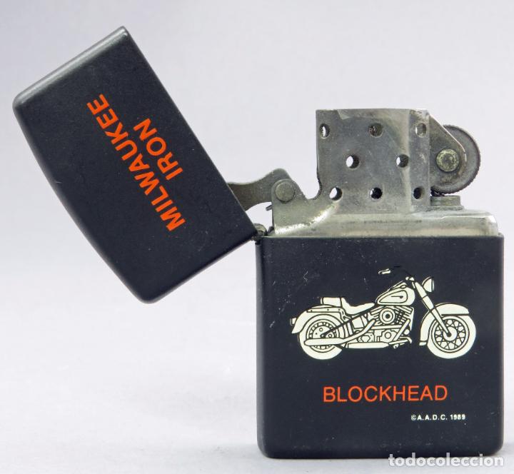 encendedor mechero gasolina zippo usa moto milw - Acheter Briquets anciens  et de collection sur todocoleccion