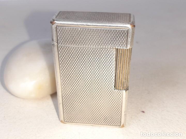antiguo mechero encendedor de plata dupont pari - Compra venta en  todocoleccion
