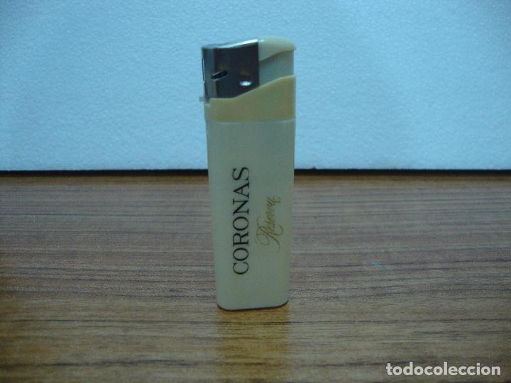 Mecheros: MECHERO PUBLICIDAD TABACO CORONAS - Foto 1