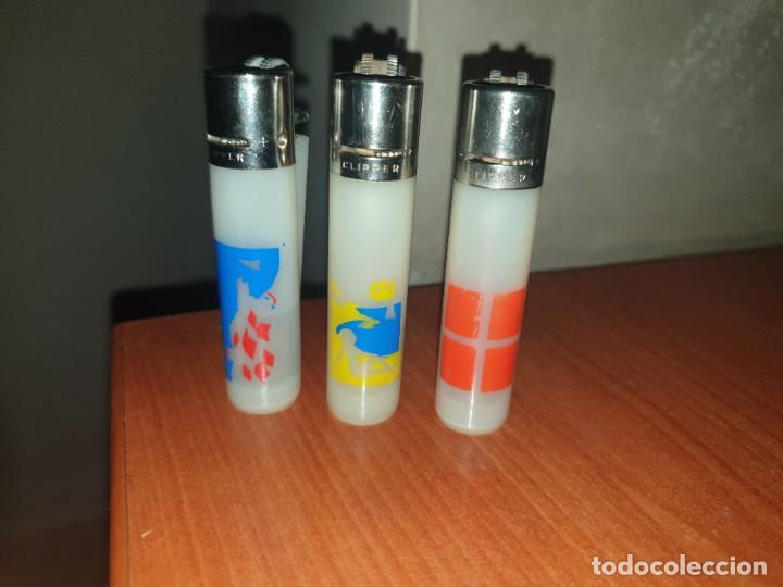 Mecheros: 3 CLIPPER REGULABLES , CON ERRORES DE IMPRESION - Foto 2