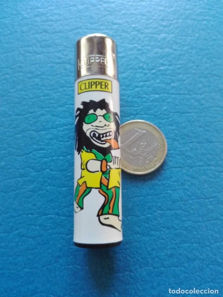 Mecheros: MECHERO CLIPPER - RASTAFARI - (USADO - FUNCIONA) - Foto 1