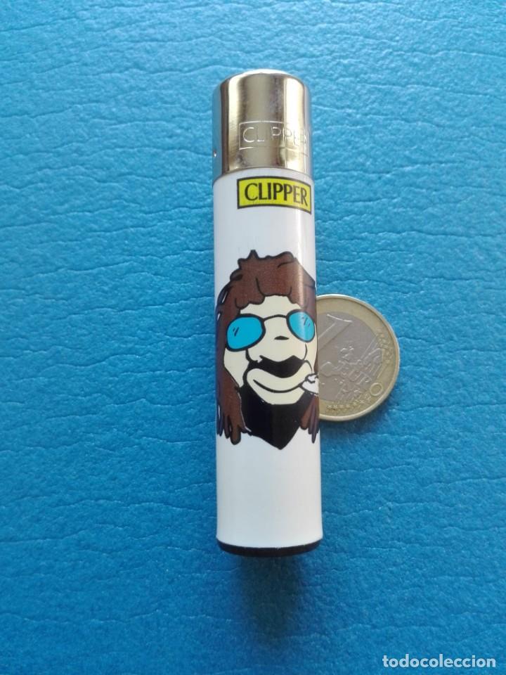 Mecheros: MECHERO CLIPPER - RASTAFARI - (USADO - FUNCIONA) - Foto 1