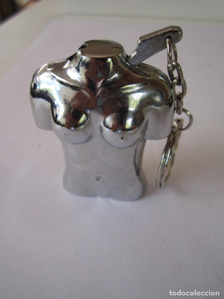 Mecheros: (3) MECHERO DE GAS BUSTO DE MUJER - Foto 1