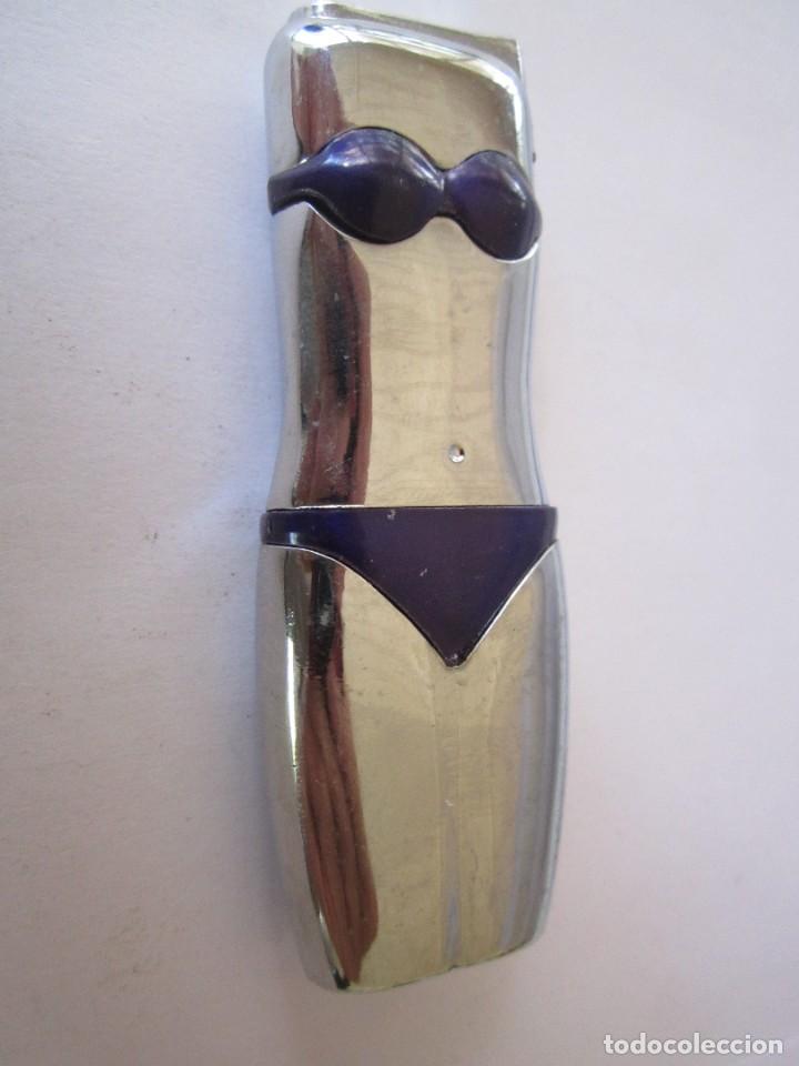 Mecheros: (8) MECHERO DE GAS MUJER EN BIKINI - Foto 1