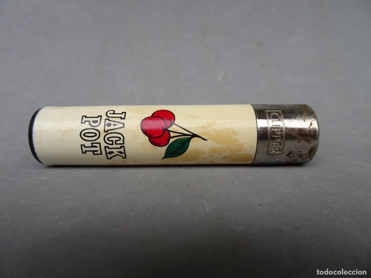 Mecheros: Mechero Clipper con publicidad Jackpot - Foto 2