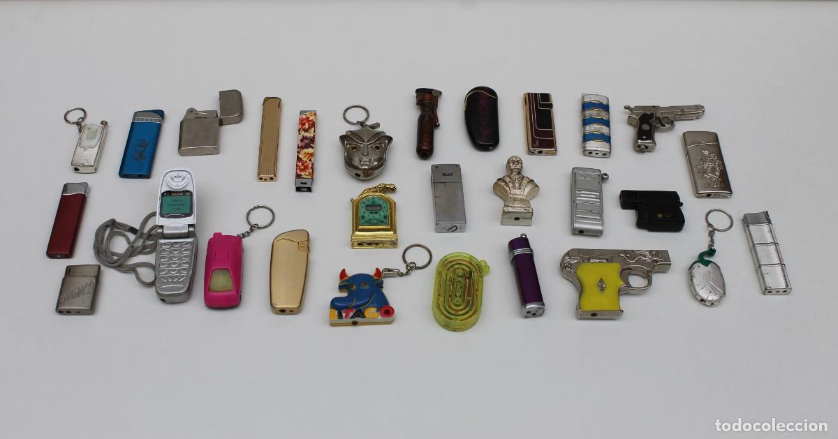 Mecheros: LOTE DE 28 MECHEROS - Foto 1