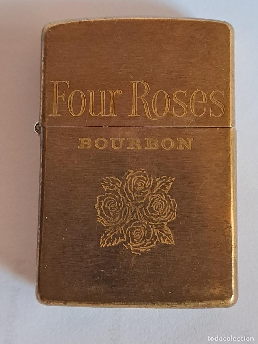 zippo - four roses / bourbon. mechero con publi - Buy Antique and  collectible lighters on todocoleccion