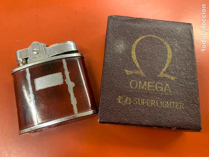 antiguo mechero o encendedor omega, con su caja - Compra venta en  todocoleccion