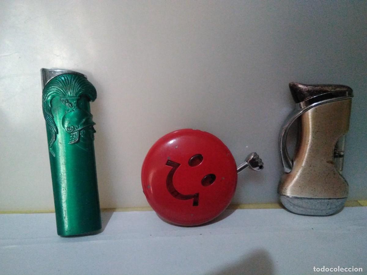 Mecheros: Lote de 9 mecheros figuras variados - Foto 3