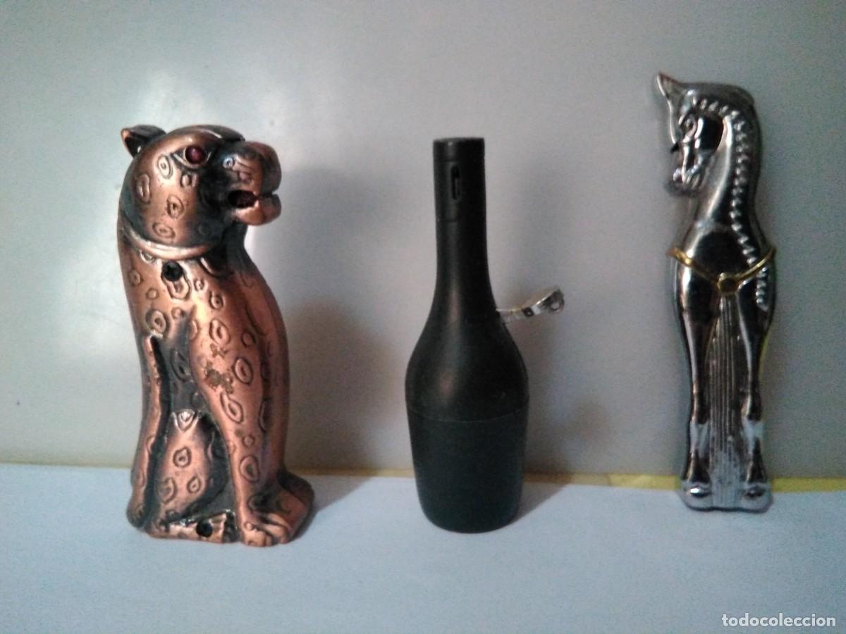 Mecheros: Lote de 10 mecheros figuras variado - Foto 4