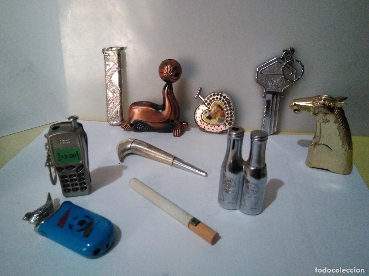 Mecheros: Lote de 10 mecheros electronicos variados - Foto 1