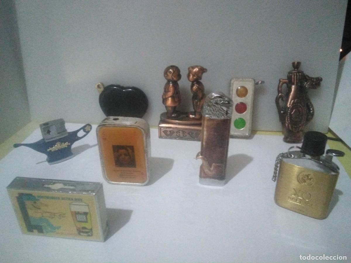Mecheros: Lote de 9 mecheros electronicos - Foto 1