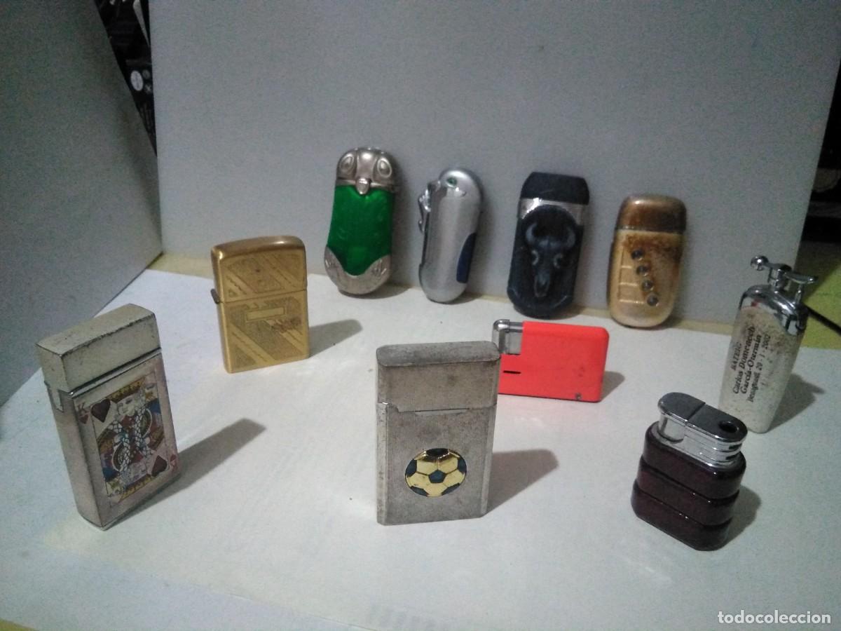 Mecheros: Lote de 10 mecheros electronicos - Foto 1