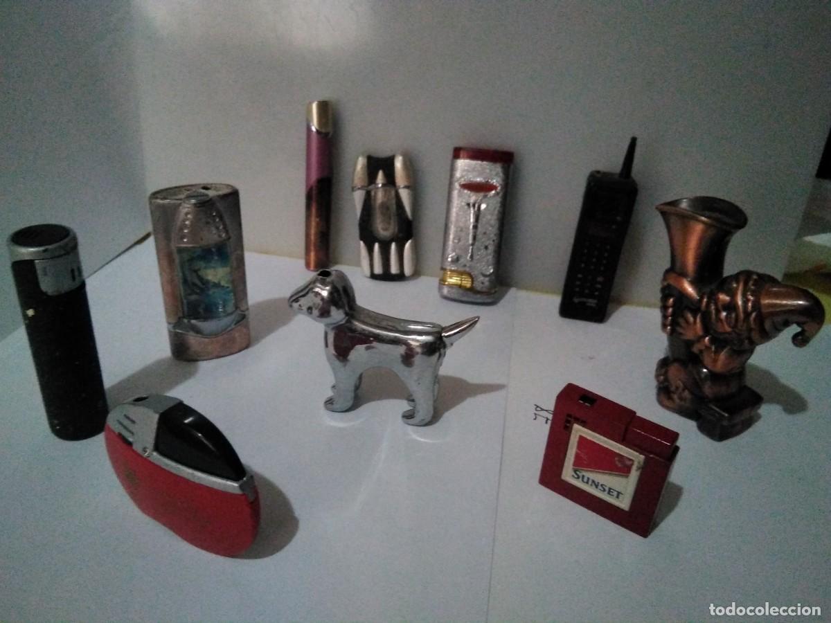 Mecheros: Lote de 10 mecheros variados - Foto 1
