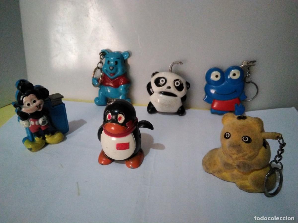 Mecheros: Lote de mecheros figuras comics electronicos - Foto 1