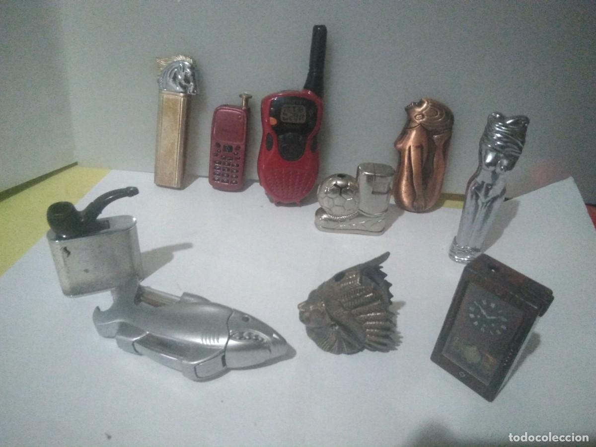 Mecheros: Lote de 10 mecheros electronicos variados - Foto 1