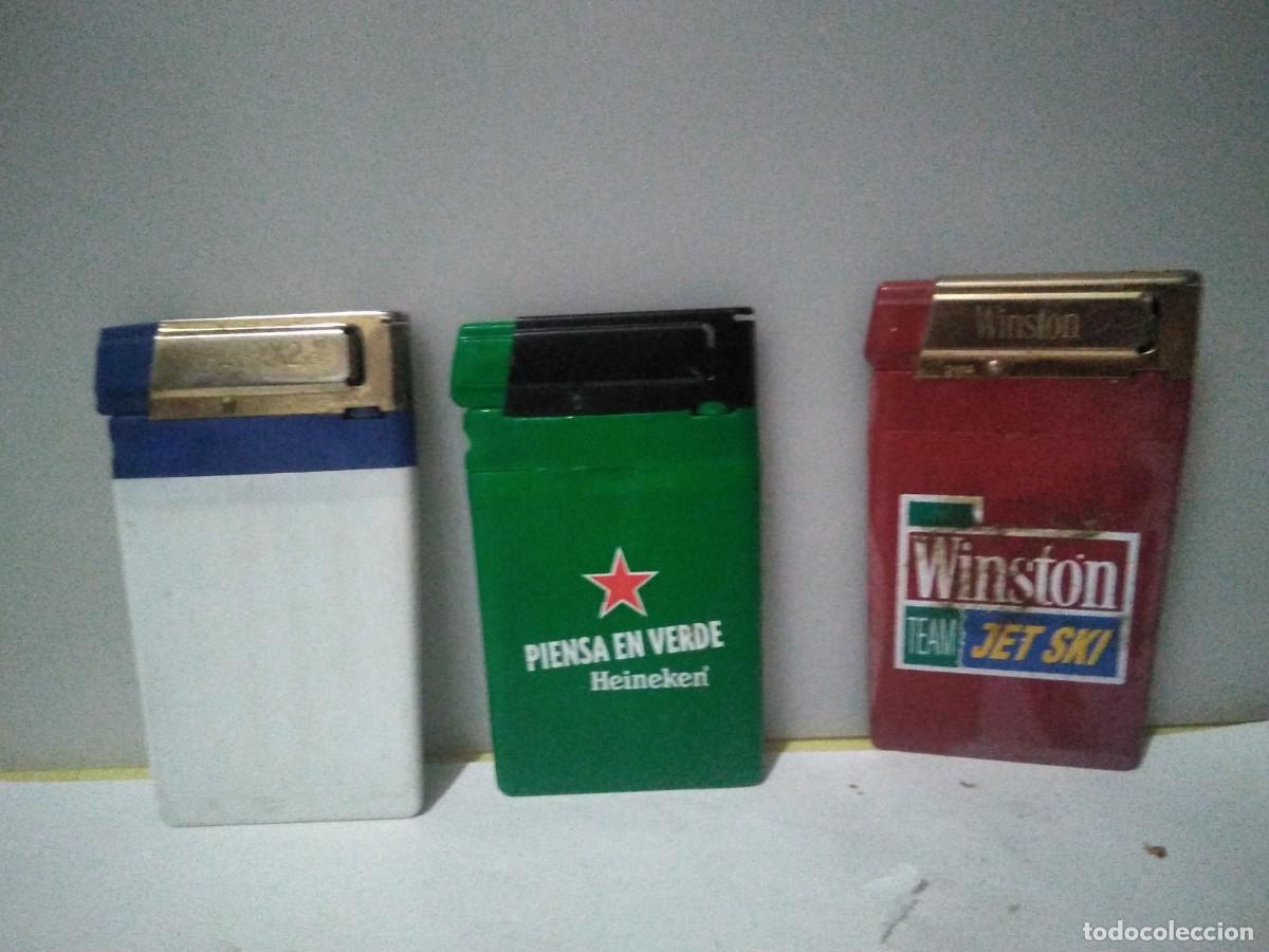 Mecheros: Lote de mecheros planos con propaganda - Foto 4