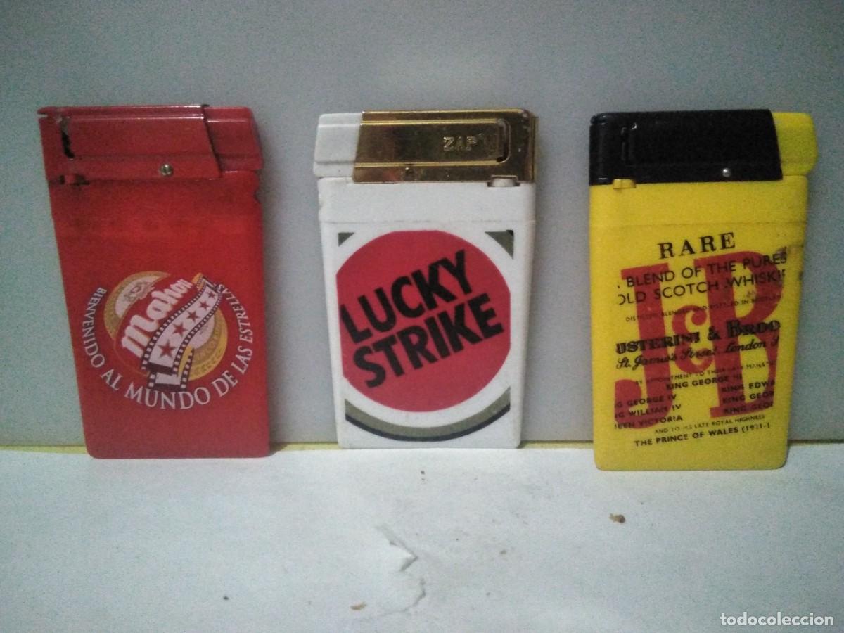 Mecheros: Lote de mecheros planos con propaganda - Foto 5
