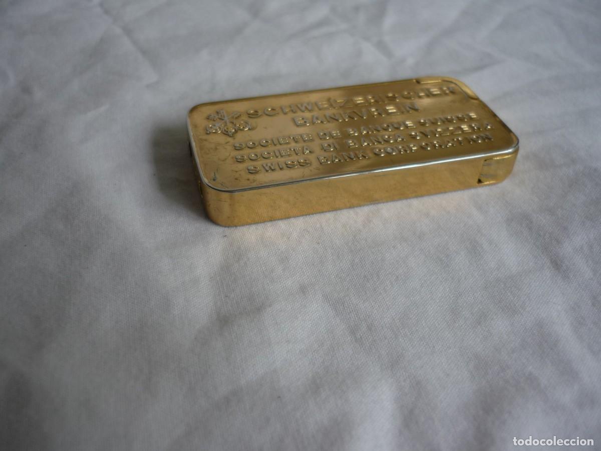 Mecheros: Mechero en forma de lingote de oro - Foto 6