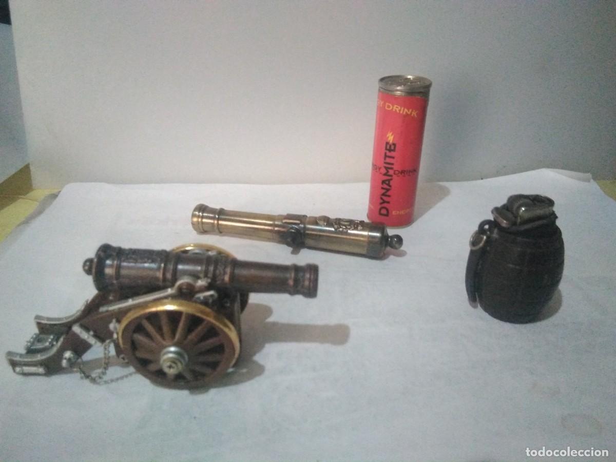 Mecheros: Cuatro mecheros electronicos con forma de armas - Foto 1