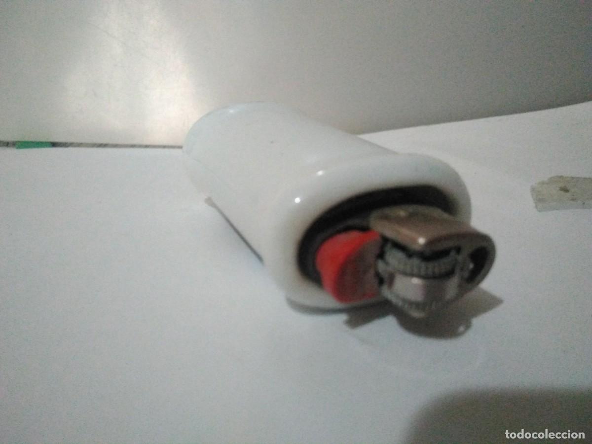 Mecheros: Mechero en funda de ceramica - Foto 4