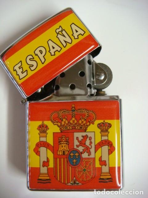 Mechero Gasolina Escudo España