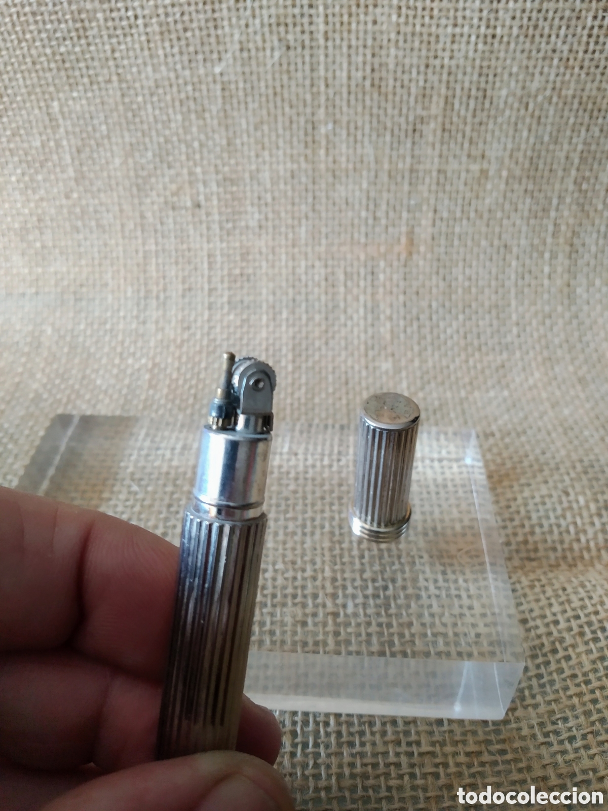 Mecheros: MECHERO DE GAS SILVER MATCH - Foto 3