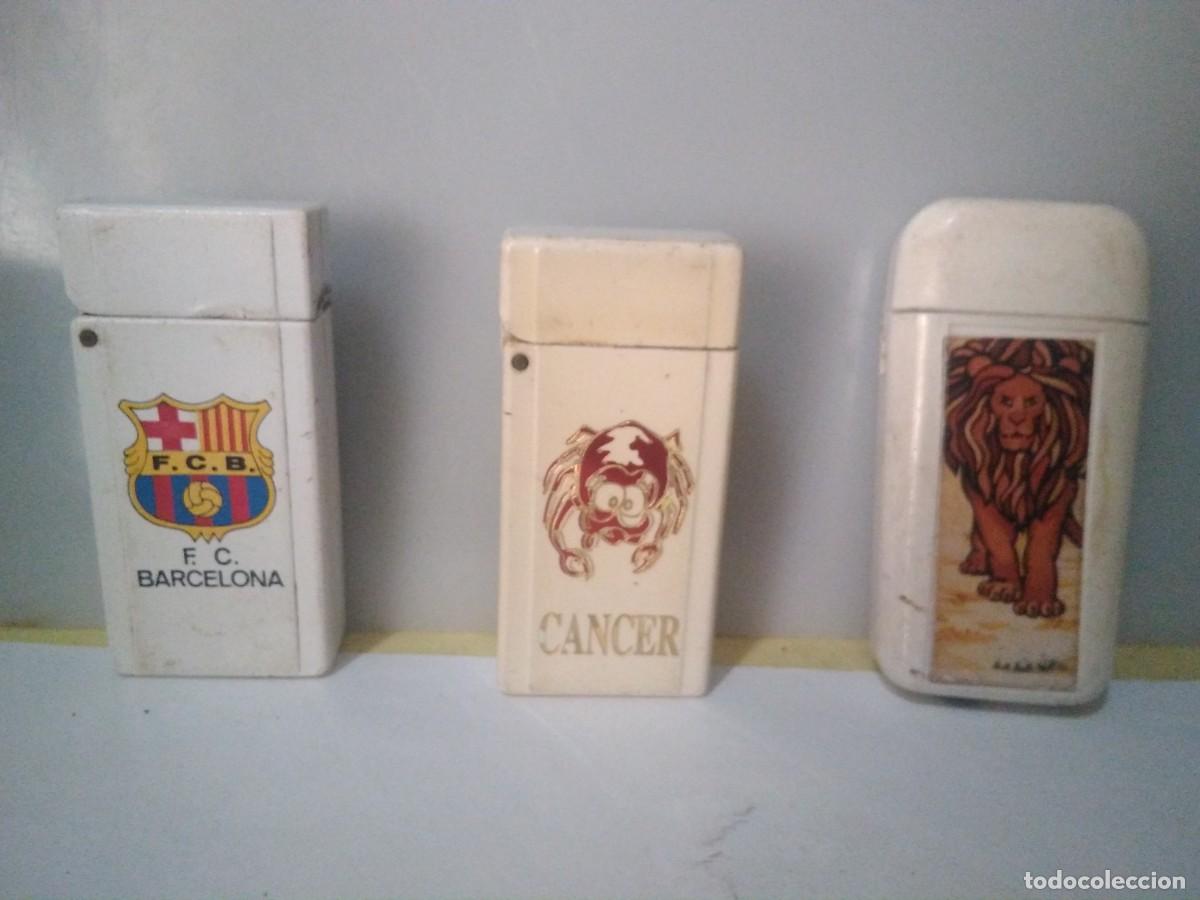 Mecheros: Tres fundas para mechero en plastico - Foto 1