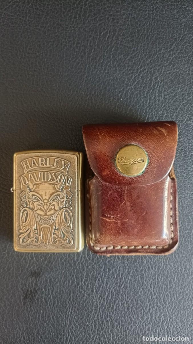 Mecheros: Zippo harley davidson devil demon - Foto 2