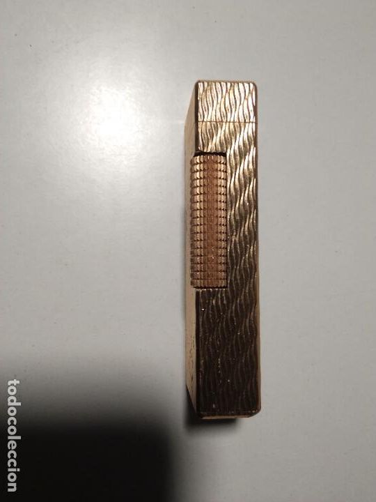 Mecheros: MECHERO DUNHILL ORO FUNCIONANDO - Foto 2