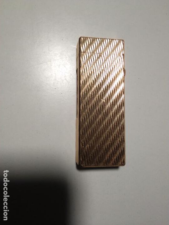 Mecheros: MECHERO DUNHILL ORO FUNCIONANDO - Foto 3